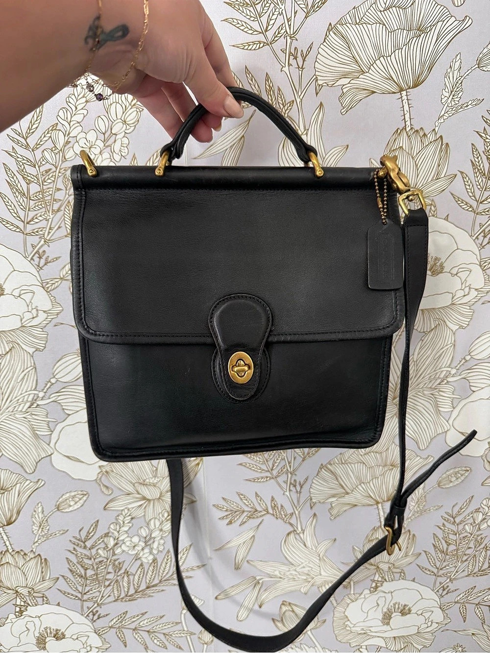 Coach Willis Bag Black Shoulder Bag
